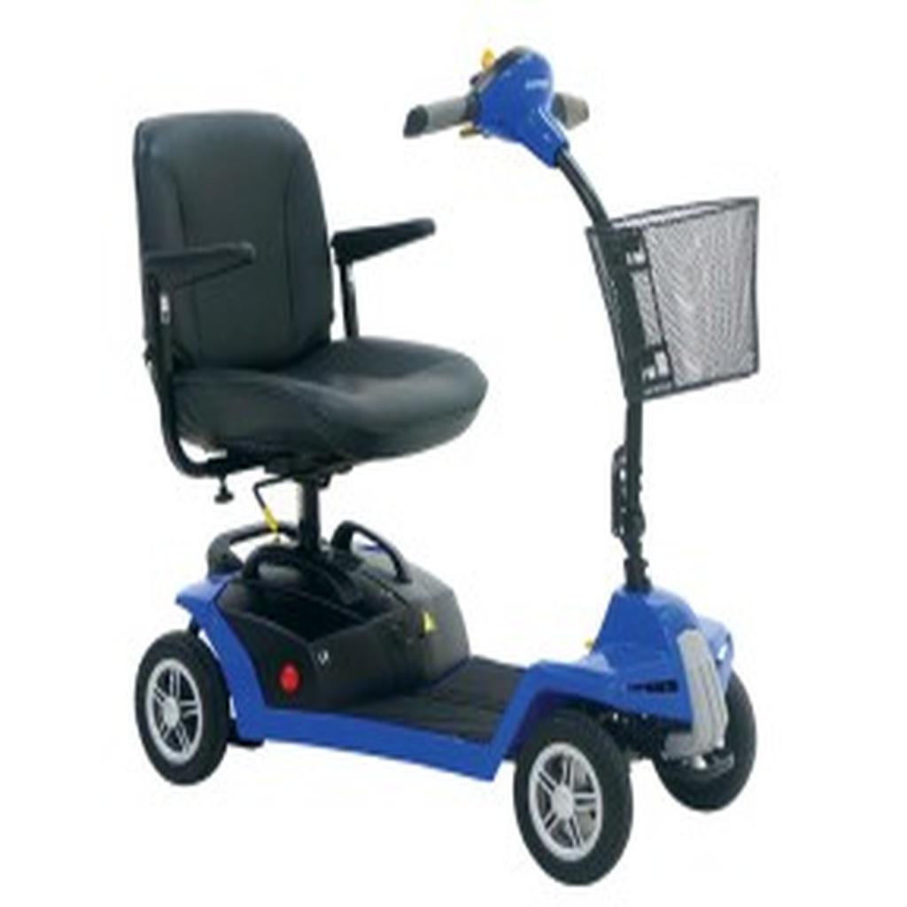 Powered Scooter, Portable, with 12a/h Batteries, Shoprider Little Beauty QT8