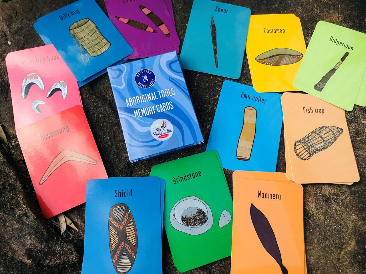 Riley Callie Aboriginal Tools Memory Cards