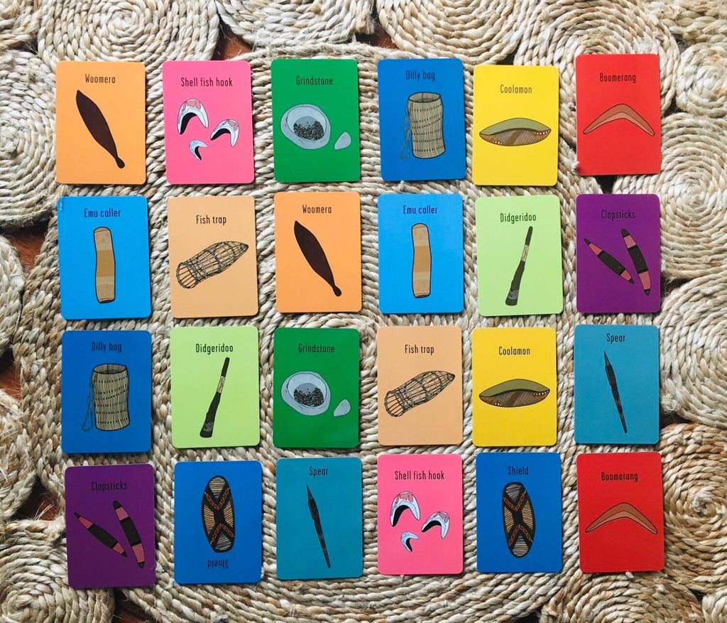 Riley Callie Aboriginal Tools Memory Cards