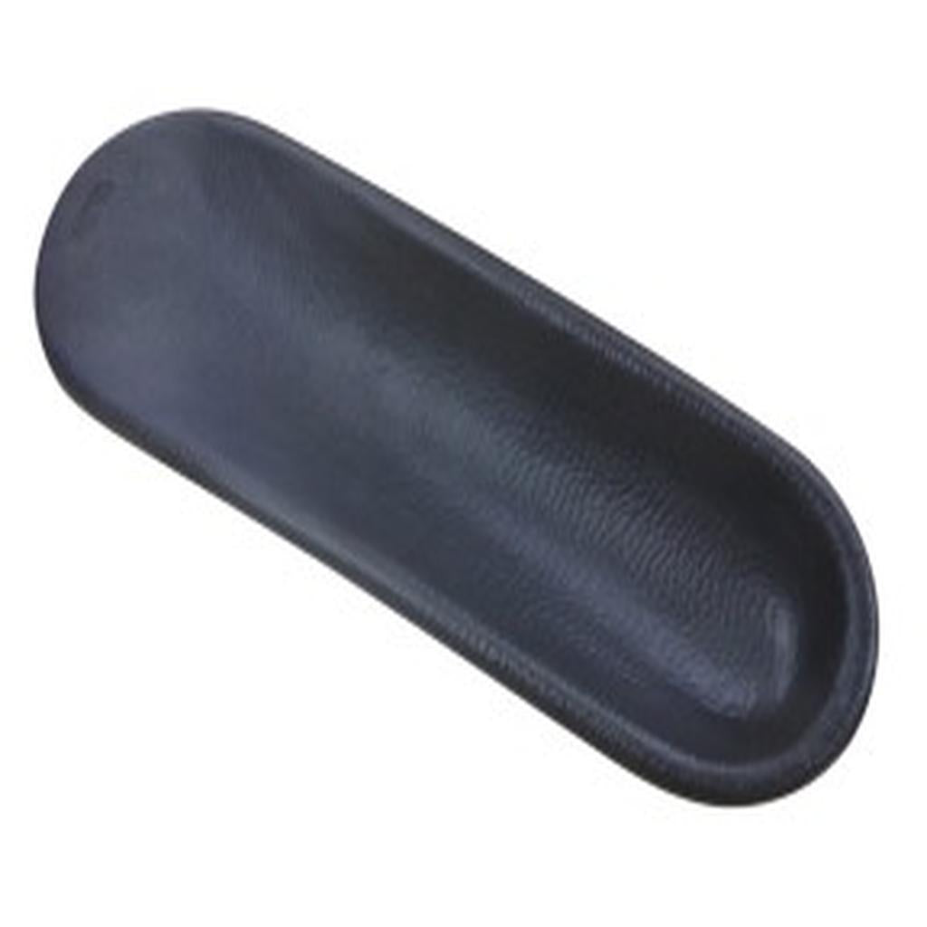 Arm Trough, Moulded, Polyurethane, Black, with Bolts and Nuts, Glide,