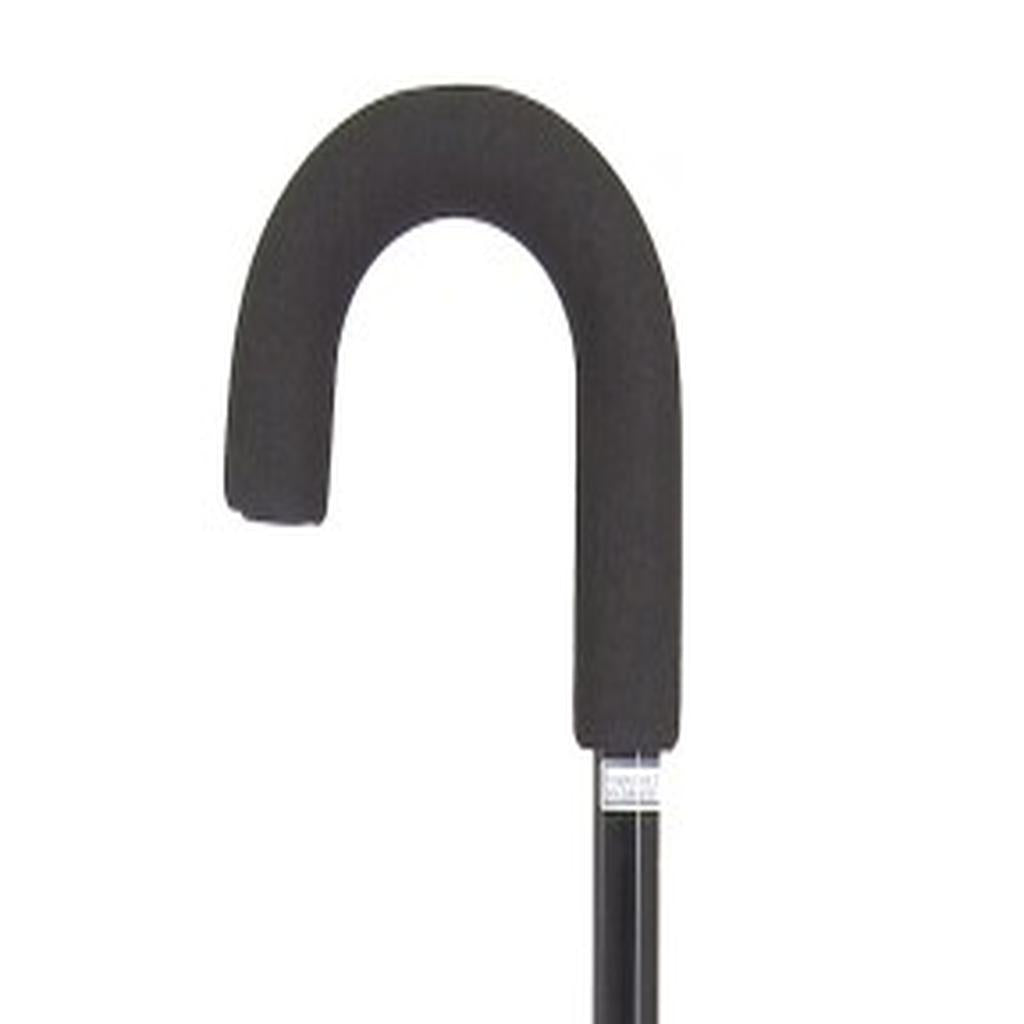 Mobility Accessories, Hand Grips, Foam, 19 - 22mm Int. Dia., Black