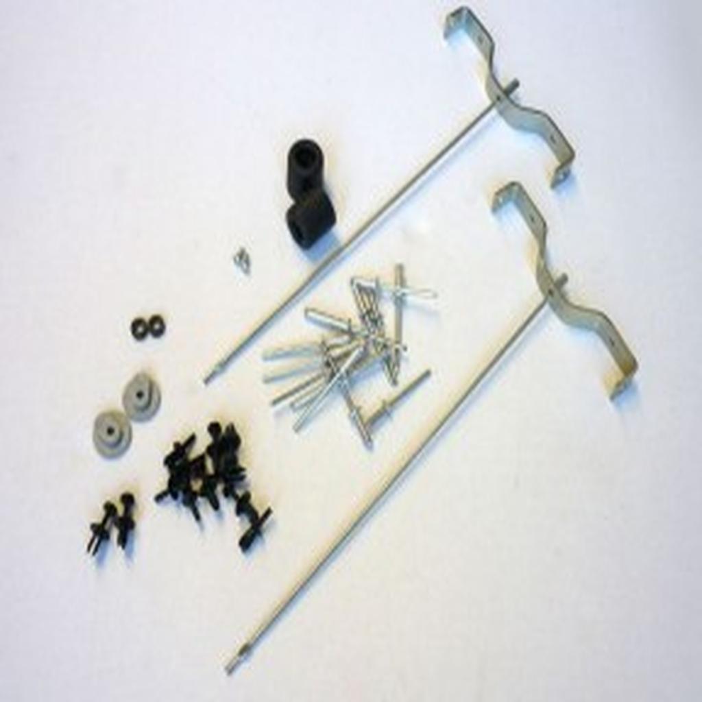 Column Cover Mounting Hardware, Wissner Bosserhoff, to suit Contempora Bed, Complete Kit