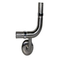 Modular Grab Rail System, Intermediate Support, with Wall Flange, 90 deg. Left Hand