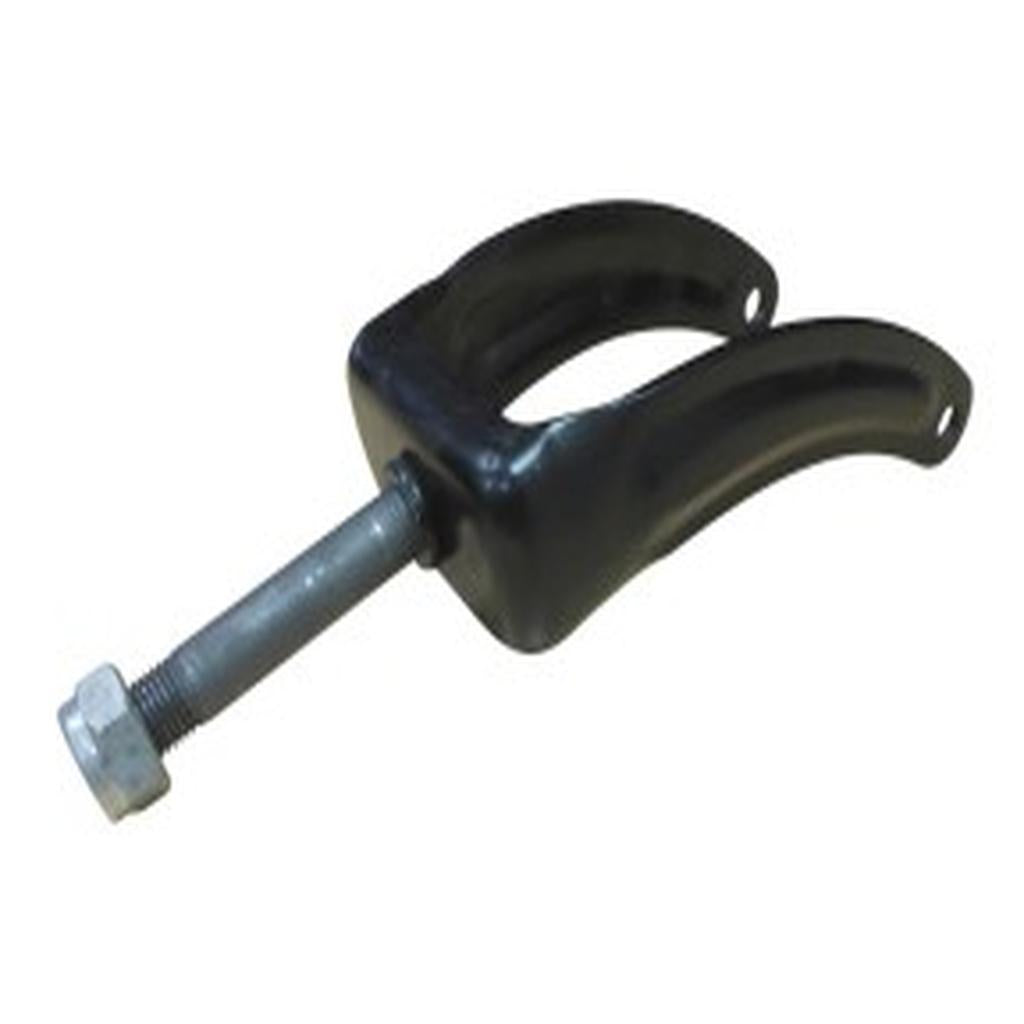 Castor Fork, Front, Steel, Black, Ansa, to suit Ansa Echo Ward Manual Wheelchair