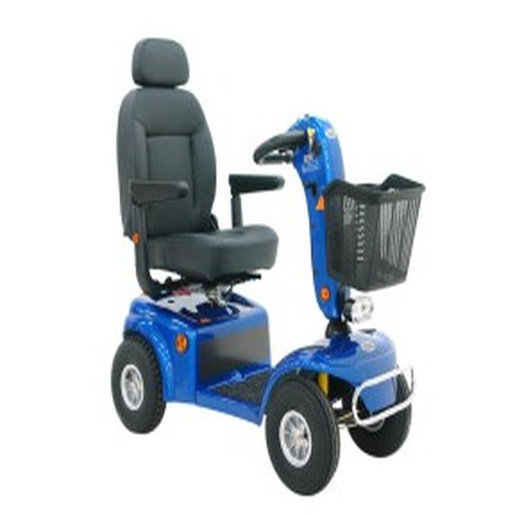 Powered Scooter, Shoprider Allrounder, 4 Wheel, with 50a/h Batteries, Blue