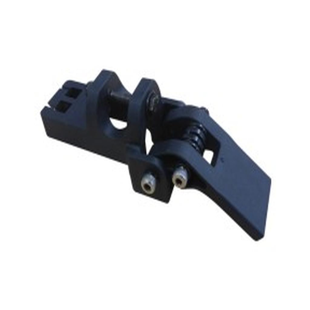 Brake Pedal, Black, Quickie, to suit SR45/IRIS Tilt In Space Manual Wheelchair