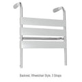 Shower Commode Accessories, Backrest, Wheelchair Style, 460mm, 3 Straps, Juvo