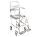 Shower Commode, Attendant Propelled, Swing Away Footplate, 510mm, Juvo, Xtra Care (SWL 300kg)