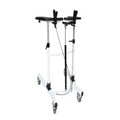 Forearm Walker, White, Gas Assist Height Adjustment, with Wheels, Unicare (SWL 200kg)