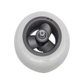 Castor Wheel, Breezy Basix, Soft Solid, with Axle, PU, 150 x 32mm (6 x 1 1/4in.), Grey