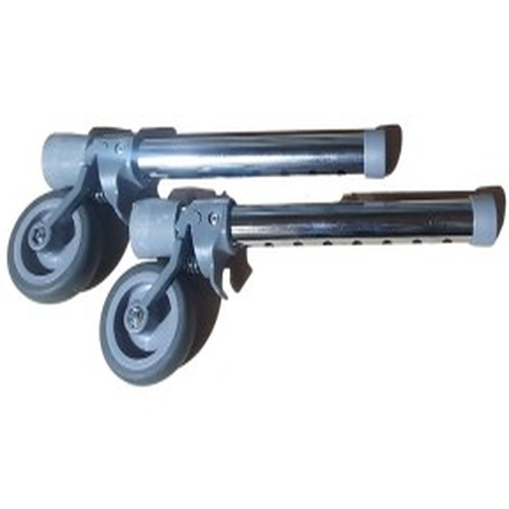 Leg, Multihole, with Push Down Brake Wheel, Ansa