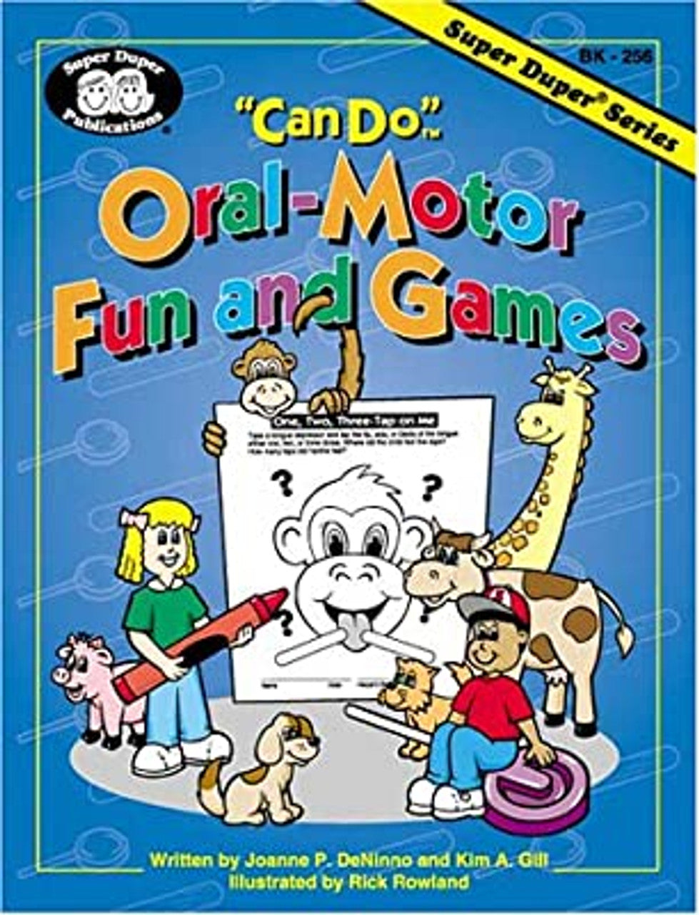 Can Do Oral Motor Fun and Games Book