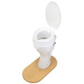 Raised Toilet Seat, with Arms (SWL 150kg)