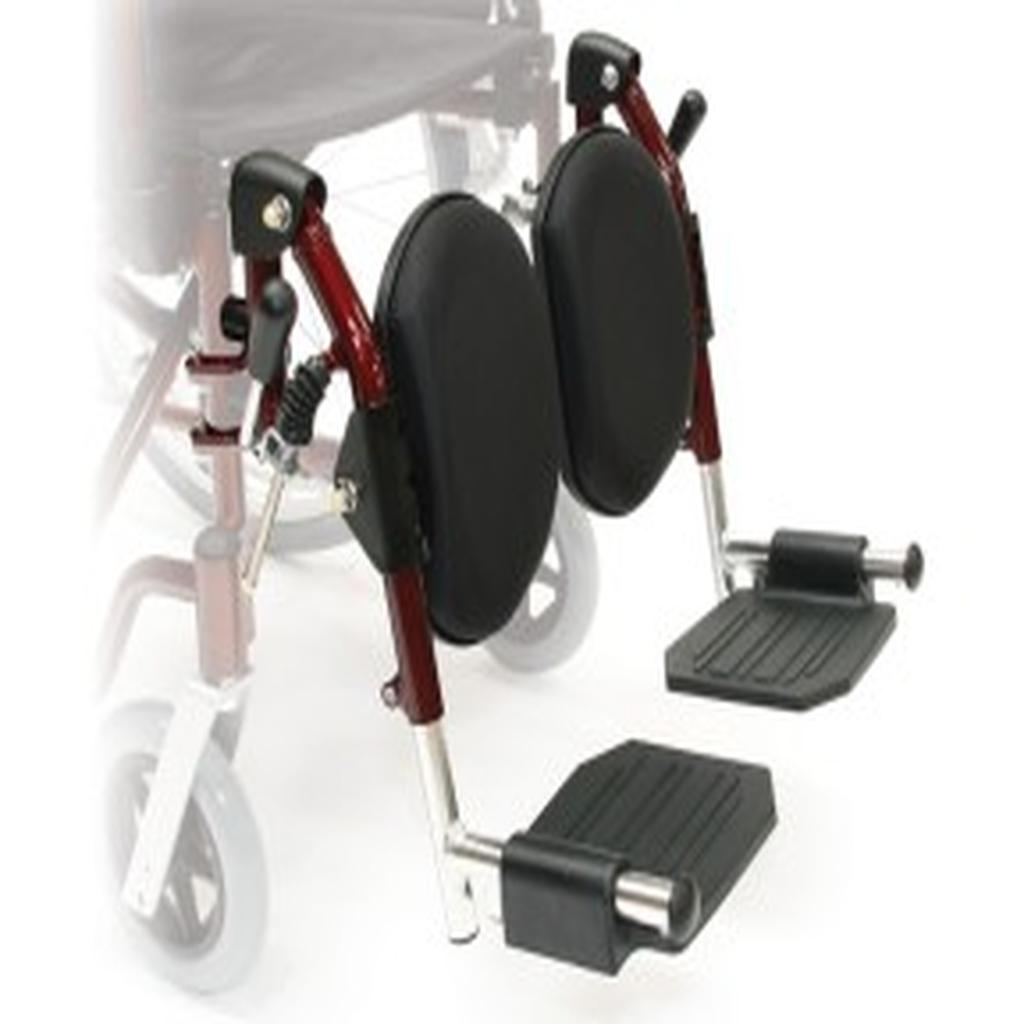 Wheelchair Accessories, Elevating Legrest, Aluminium, Left Hand