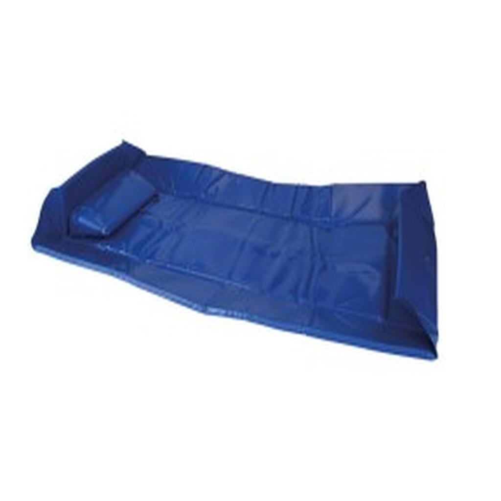 Liner, Blue, with Pillow, Select, to suit Aquarius and Aquabed Shower Trolley