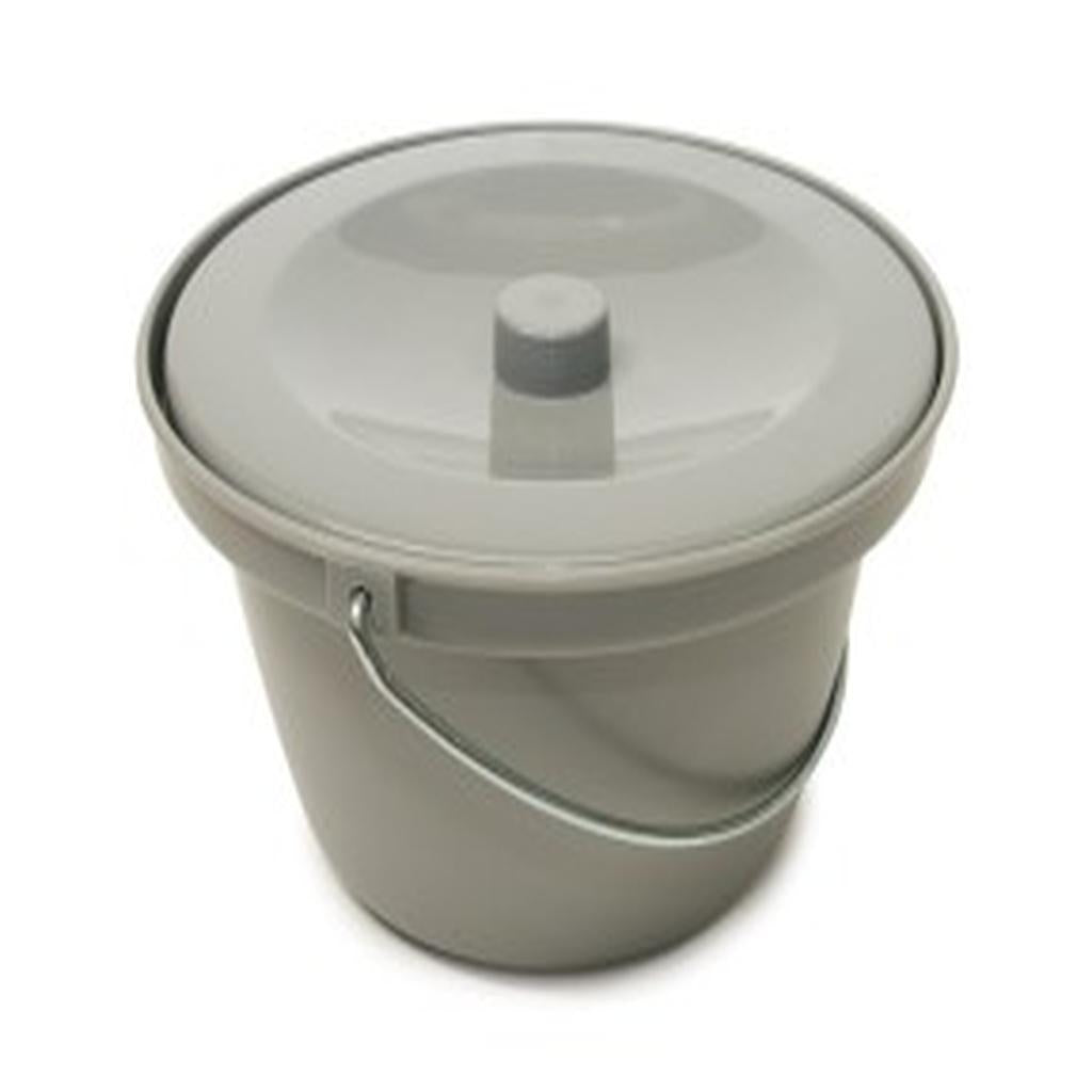 Bowl, with Lid & Handle, 310 dia. x 170mm, Grey