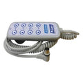 Handset, 8 Button, Grey, 13 Pin DIN (Round) Plug, Dewert Iproxx 2, to suit Kcare Deluxe
