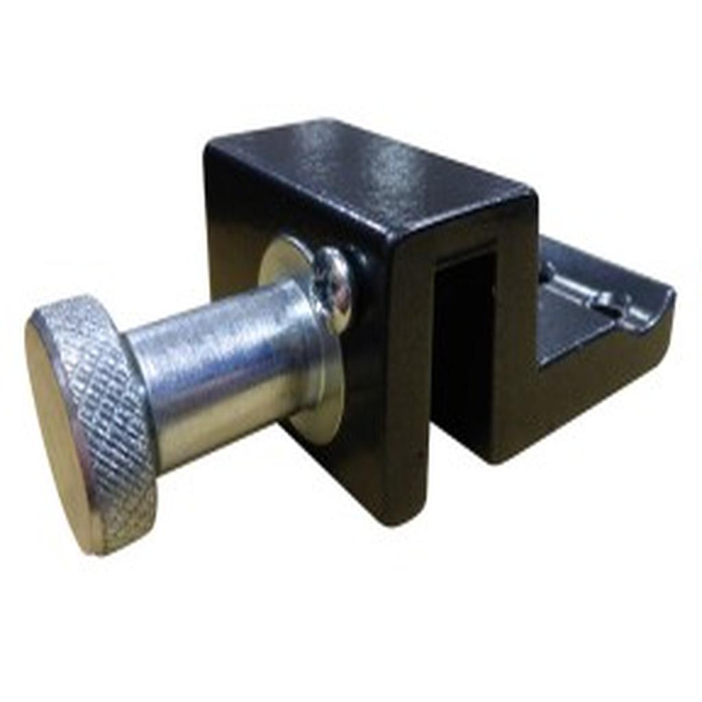 Mounting Bracket, Battery Box, Black, Left Hand, with Release Pin, Glide, to suit Glide Series 4 Power Chair