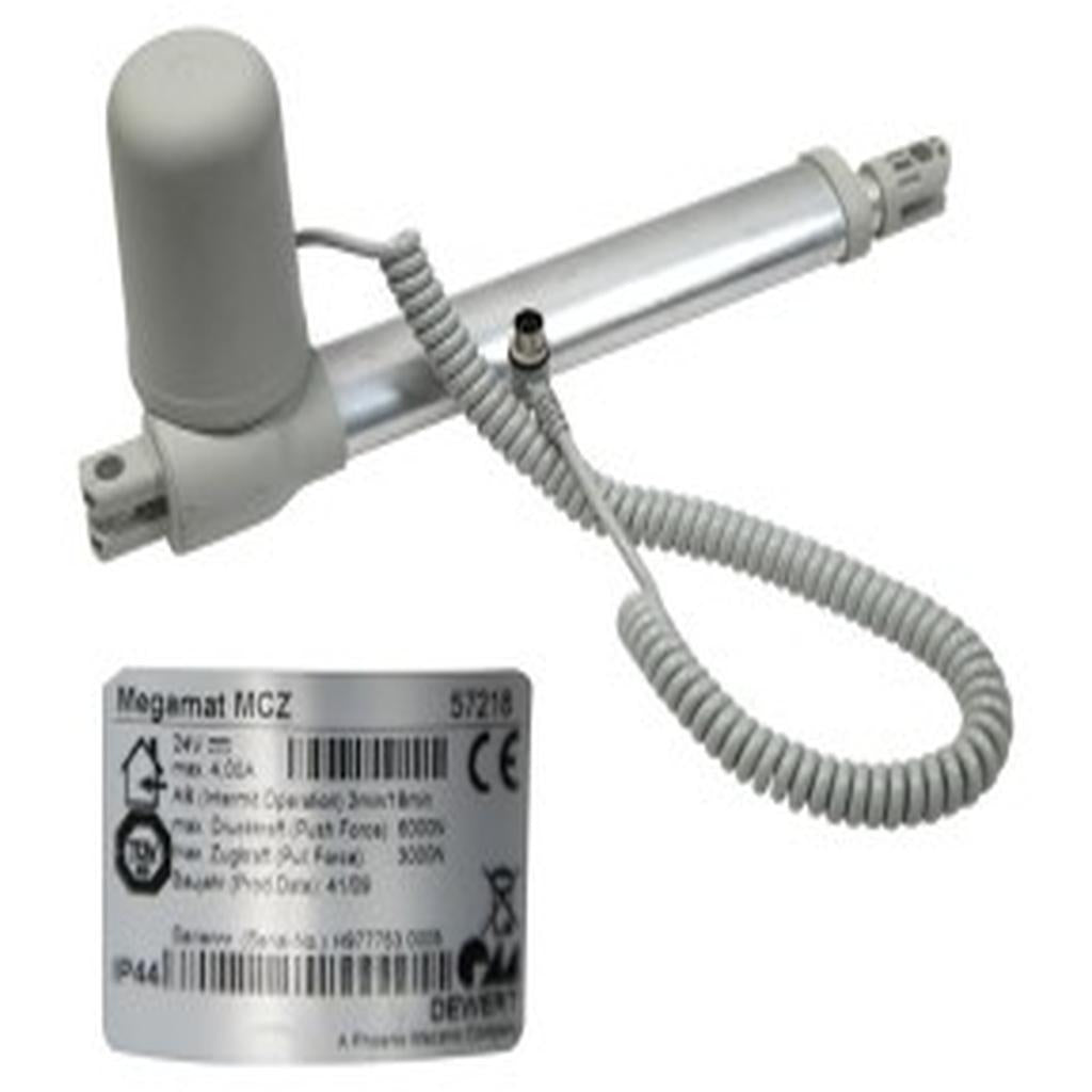 Linear Actuator, Grey, 8 Pin Round Plug, Dewert Megamat MCZ 57218, to suit Sentida Nursing Bed