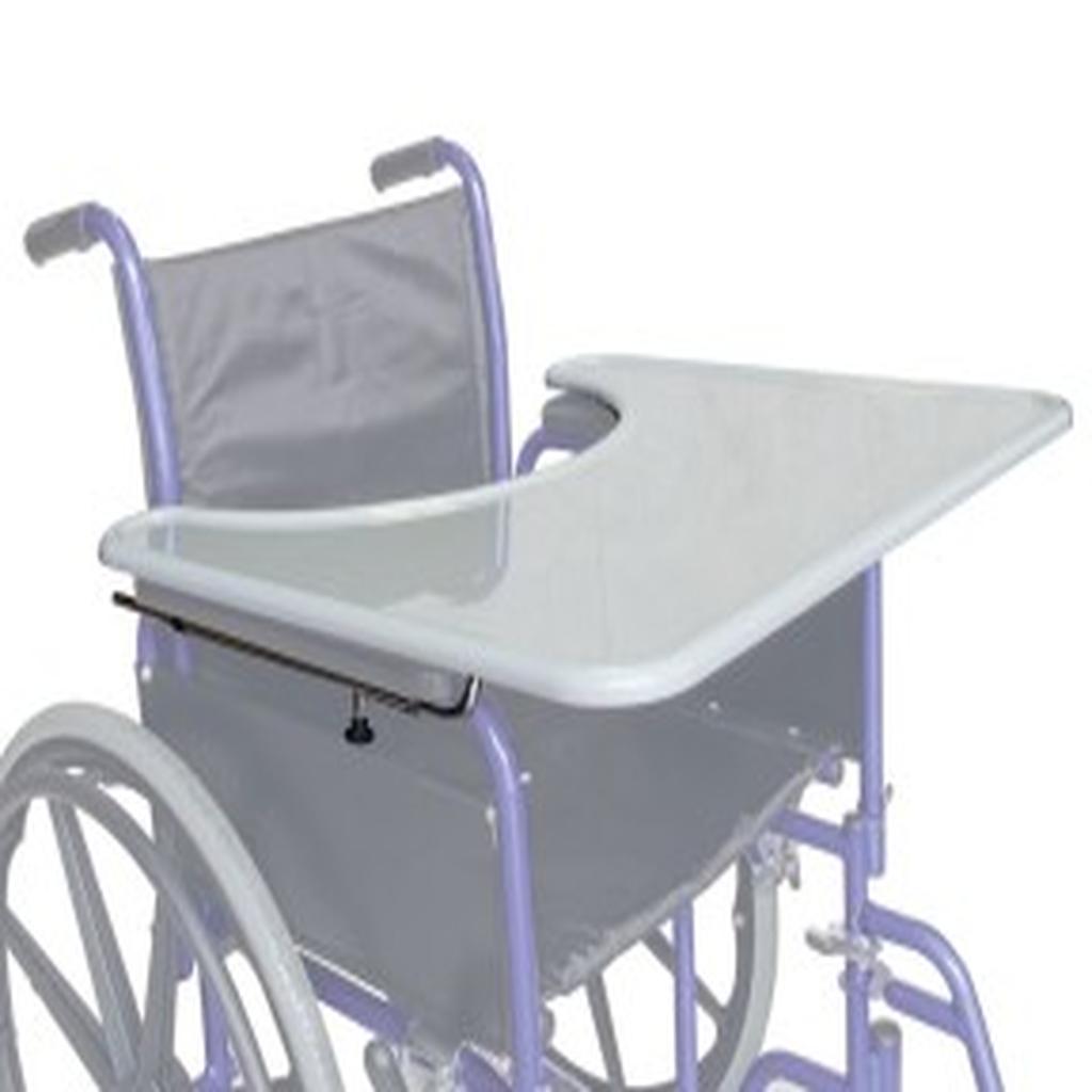 Wheelchair Accessories, Meal Tray, Slide In/Out, with Receiver Bracket