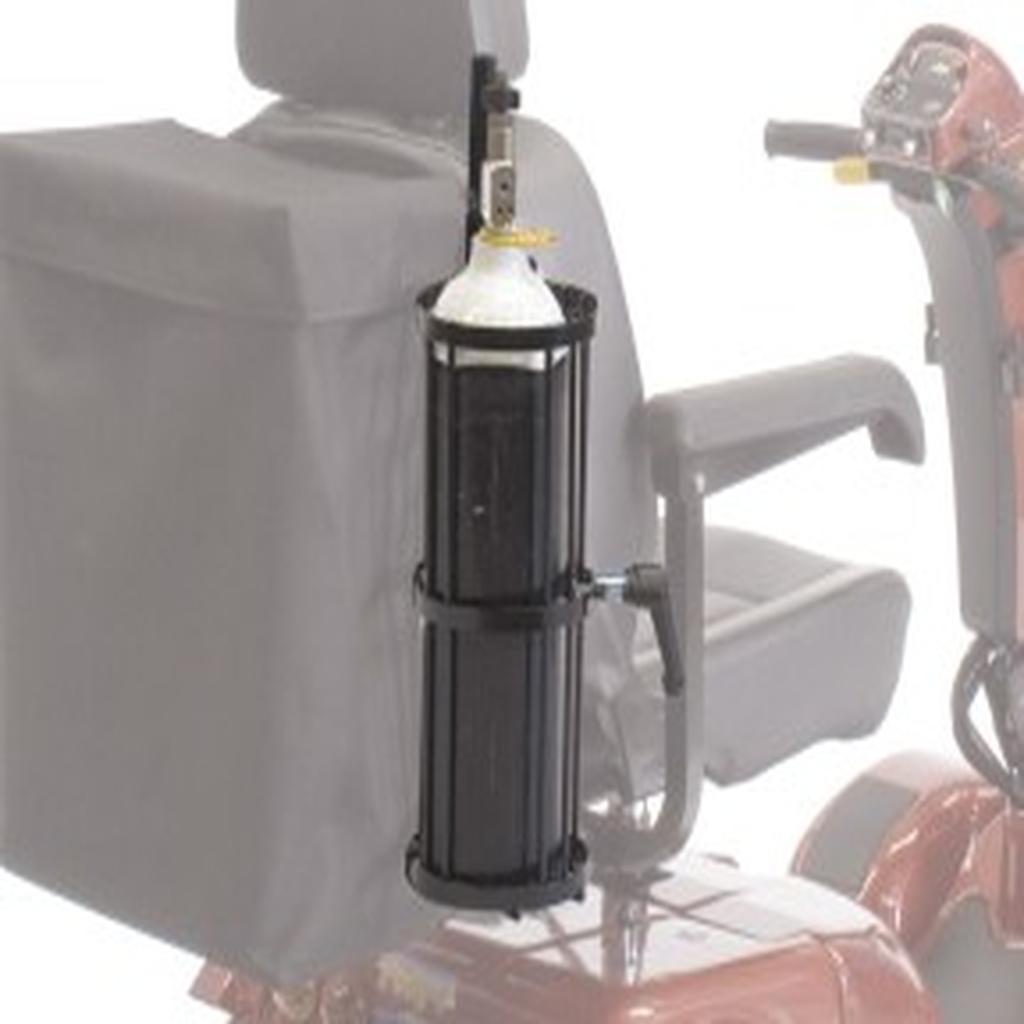 Powered Scooter Accessories, Oxygen Bottle Carrier, to fit Rear Bag, C Size