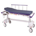 Patient Trolley, Electric Hi-Lo, Backrest & Trendelenburg, Includes 100mm Mattress, Foot Rail, 5 Riser Dropside Rails & 2 Handsets, Modsel Contour EndoX (SWL 250kg)