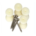 Seat Clip, Juvo, with Stainless Steel Screws, Nylon