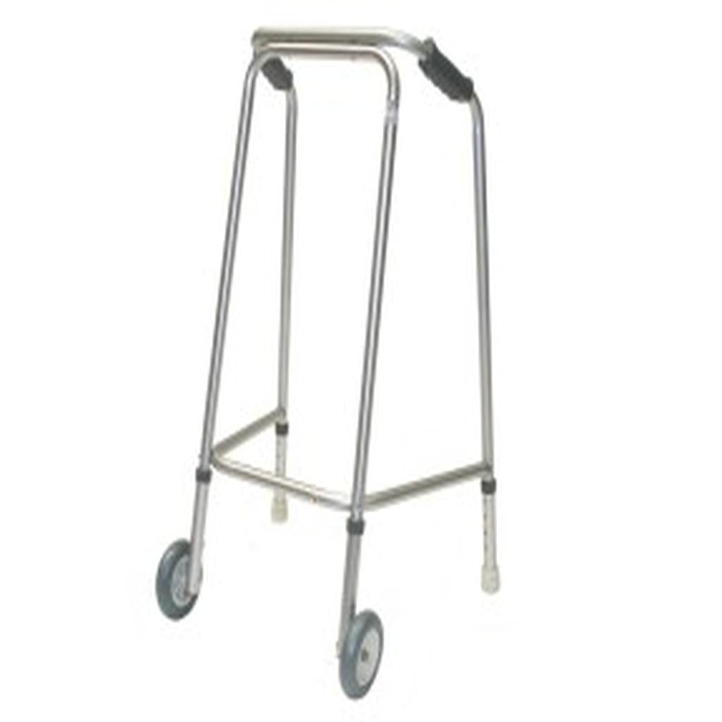 Walking Frame, Cooper Lightweight, Domestic Width, with Wheels & Gliders, Youth (Max User Weight 160kg)