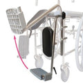 Shower Commode Accessories, Juvo, Elevating Legrest, Left
