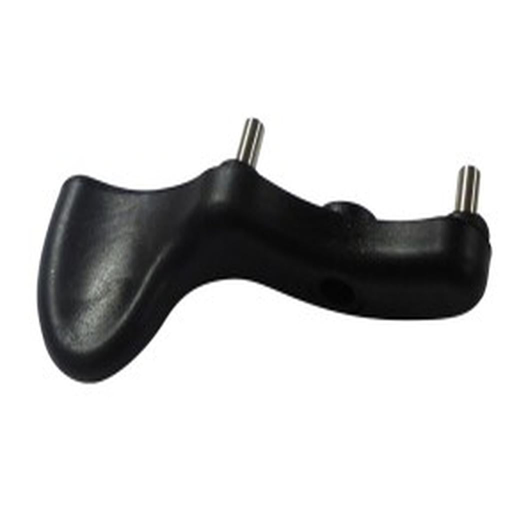 Legrest Release Lever, Plastic, Black, Left Hand, Quickie, to suit Quickie Swing Away Legrest