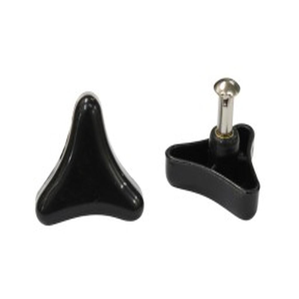 Handwheel, Plastic, Black, Ansa, to suit Tilt Top Over Bed / Chair Table