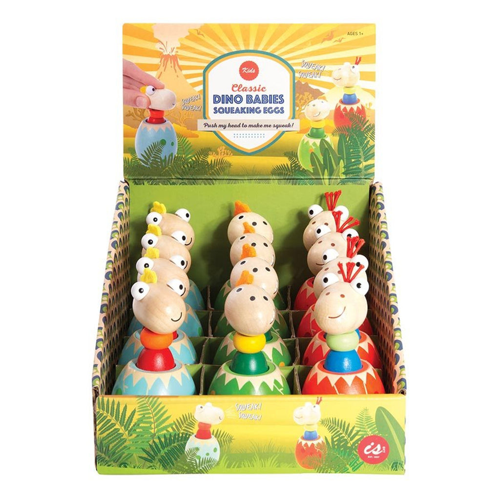 Dino Baby Squeaking Eggs