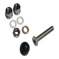 Armrest Bolt, Stainless Steel, with Nylon Washers, Brass Washers and Stainless Steel Spacers, M10x55, Juvo, to suit Shower Commode