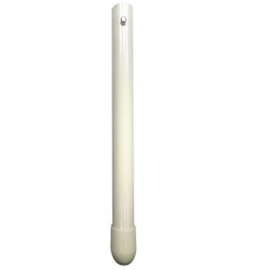 Leg, Multi Hole, Cream, with External Tip, Ansa, to suit Day Chair