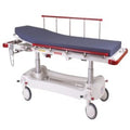 Patient Trolley, Electric Hi-Lo, Backrest, Kneebreak & Trendelenburg, Includes 100mm Mattress, Foot Rail, 5 Riser Dropside Rails & 2 Handsets, Contour Classic, Modsel (SWL 300kg)