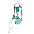 Sling, Amputee, with Divided Leg Straps, Medium