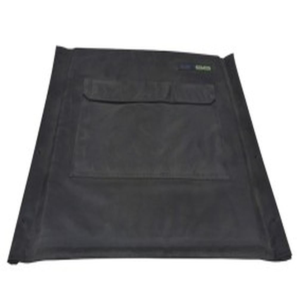 Backrest Upholstery, 460mm (18in.), Nylon, Black, Ansa, to suit Ansa Echo Ward Manual Wheelchair