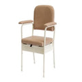 Bedside Commode, Deluxe, Champagne (SWL 125Kg)