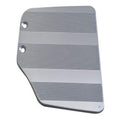 Footplate, 400mm (15.5in.), Aluminium, Silver, Left Hand, Otto Bock, to suit Discovery Manual Wheelchair