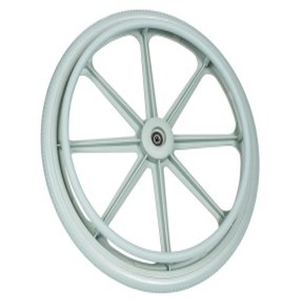 Wheel, 560mm (22in.), Plastic, Juvo, to suit Self Propelled Commode