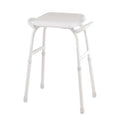 Shower Stool, Plastic Seat, without Arms