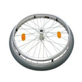 Rear Wheel, Left Hand, 610mm (24in.) x 35mm (1 3/8in.), Solid Tyre, Quick Release, Non Drum Brake, Ansa, to suit Relax