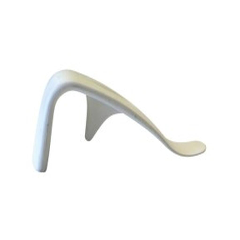 Handset Hook, Plastic, White, Voyager, to suit Ceiling Hoist Handset
