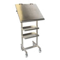 Flow Chart Table, Stainless Steel, with Stainless Steel Top, Juvo