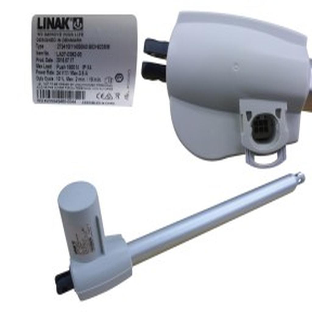 Linear Actuator, 620mm (24.5in.), Grey, Linak LA27, to suit Arjo Huntleigh Minuet Bed