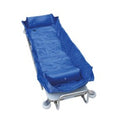 Shower Trolley Top, Stainless Steel, With Liner, Pillow, and Rails, Select, to suit Aquabed