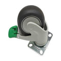 Castor, Tracking, 100mm (4in.), Plastic, Unicare, to suit Unicare Cart