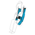 Sling, Pivot E Clip Care/Hygiene, with Head Support, Extra Small