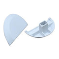 Rail Catch, Plastic, White, Linet, to suit Eleganze 3XC Intensive Care Bed