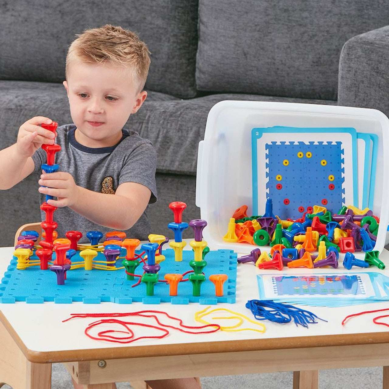 Geo Pegboard Activity Set